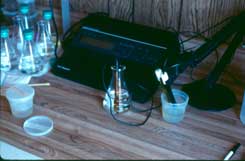 Nitrate nitrogen determination in laboratory