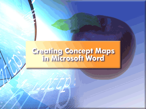 Concept maps Title